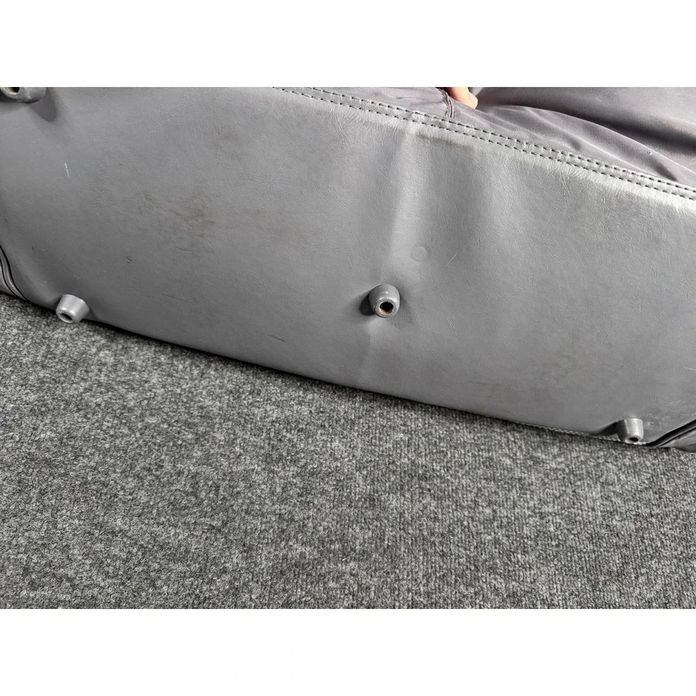 Vintage Members Only Duffel Crossbody Bag Suitcase Unisex Gray
